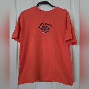 West Coast Choppers Vintage Graphic Logo Tee Shirt Men's Large